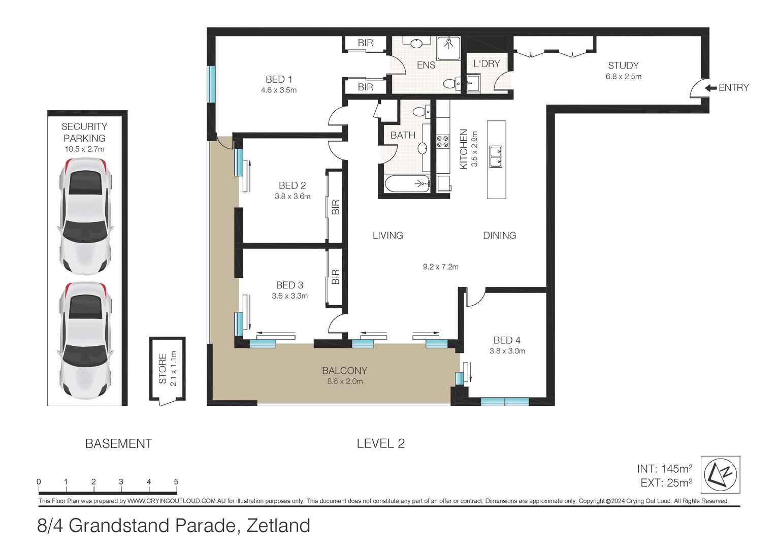8/4 Grandstand Parade Zetland